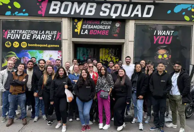 Team building Bomb Squad Paris